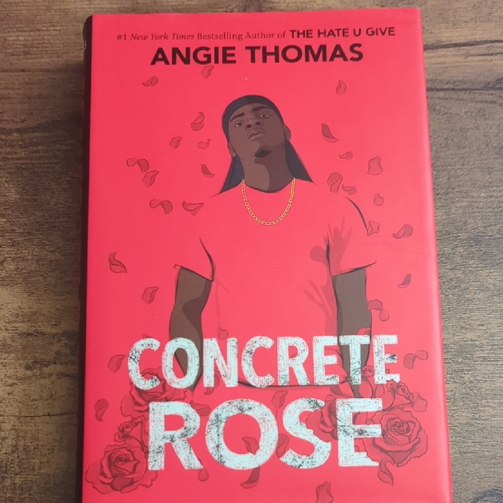 Concrete Rose by Angie Thomas - Red Cover Edition